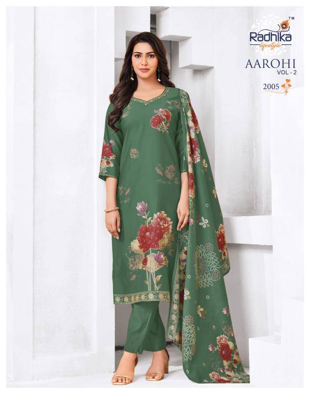 Radhika lifestyle aarohi vol 2 Kurti wholesale shop in Kolkata